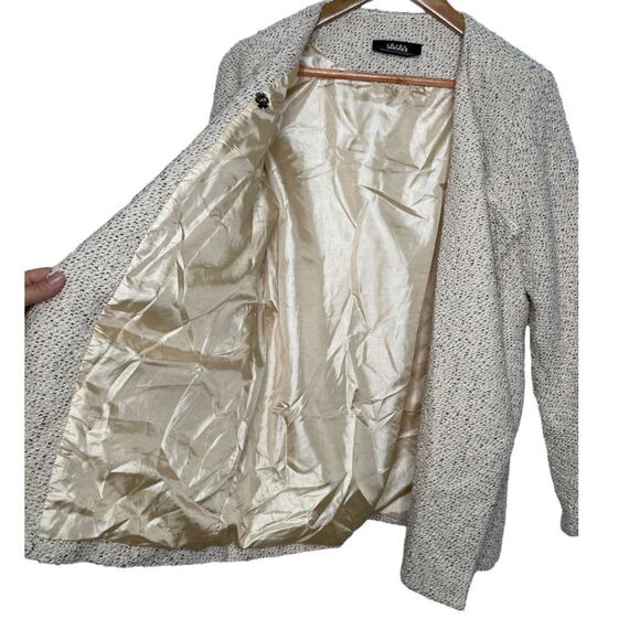 Lulus Cream Jacket Coat - Size Medium - Picture 5 of 7